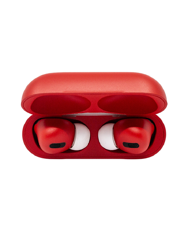 Caviar Customized Airpods Pro (2nd Generation) Full Automotive Grade Scratch Resistant Paint Matte Red